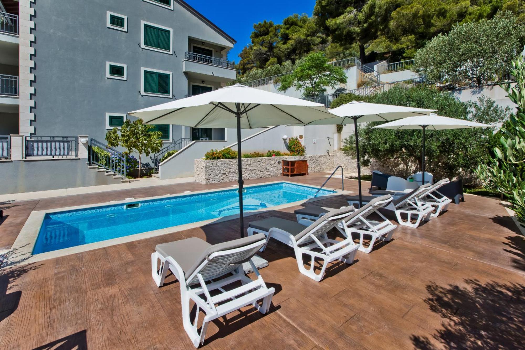 Luxurious Apartments Maslina With Beach Milna  Exterior photo
